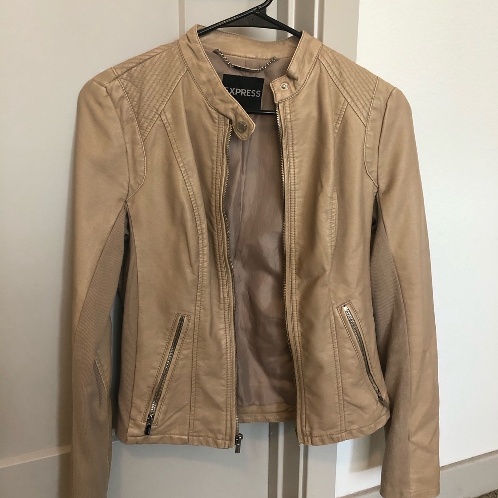 Leather jacket